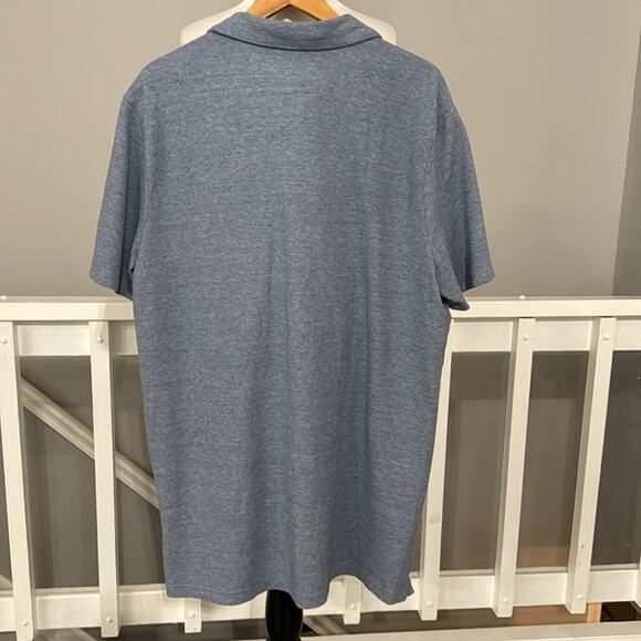 NWT Banana Republic Light Blue Performance Pique Polo Chest Pocket Size XXL TALL - Picture 4 of 9
